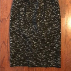 Ann Taylor pencil skirt with back split
